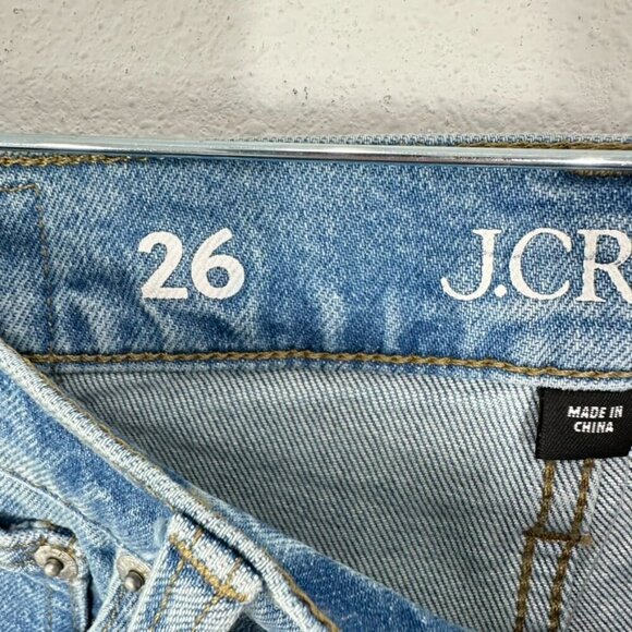 J. Crew Women's Size 26 1996 Slim Wide Leg‎ Medium Wash NWT Classic - Picture 7 of 14